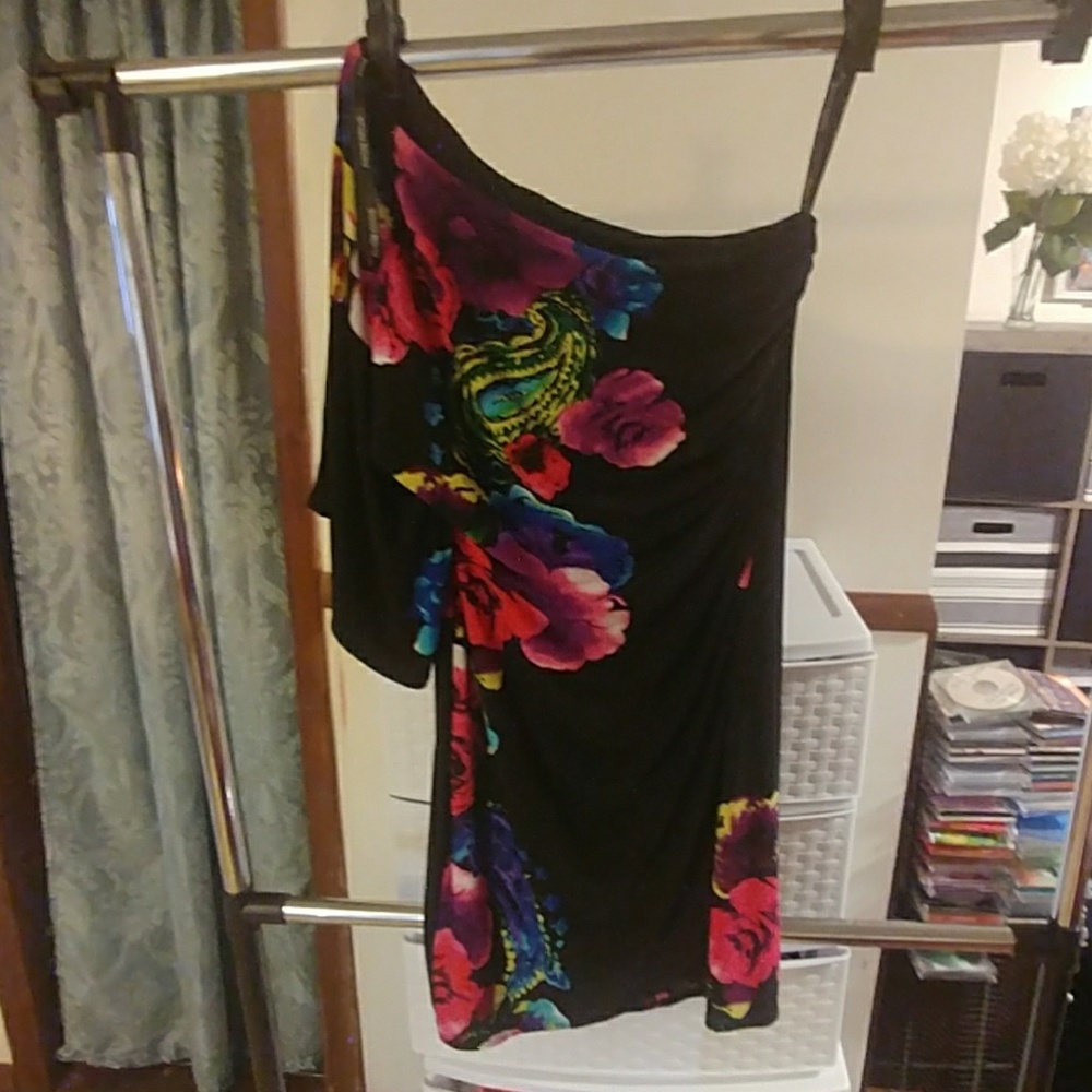Bisou Bisou floral dress size 10